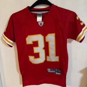 Reebok Red and White Kids Jersey